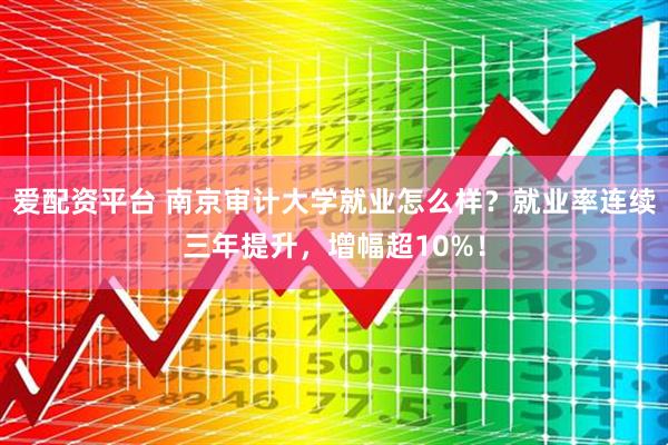 爱配资平台 南京审计大学就业怎么样？就业率连续三年提升，增幅超10%！