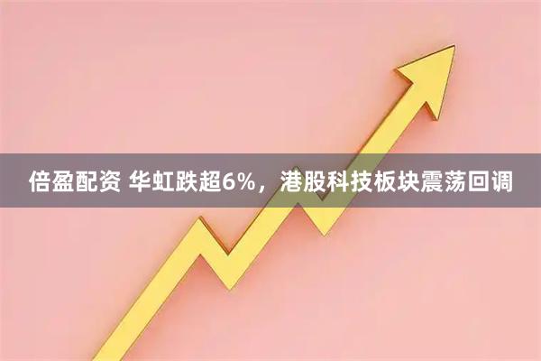 倍盈配资 华虹跌超6%，港股科技板块震荡回调