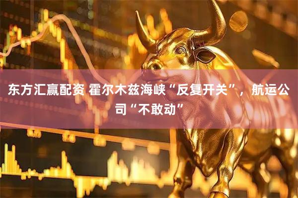 东方汇赢配资 霍尔木兹海峡“反复开关”,航运公司“不敢动”